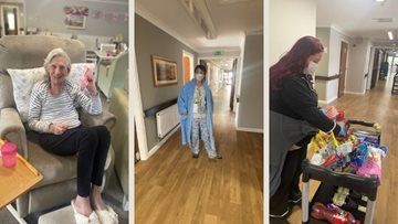 Wear your Pyjamas to work day gives Gravesend care home Residents a laugh